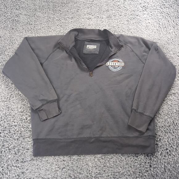 Disneyland California Adventure Sweater Adult 2XL XXL Gray Embroidered Souvenir - Picture 1 of 6